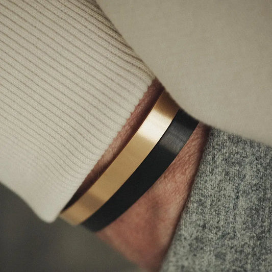 Matt Surface Brushed Stainless Steel Blank Cuff Bangle 4 Colors Bracelet Jewelry Gifts for Man and Women