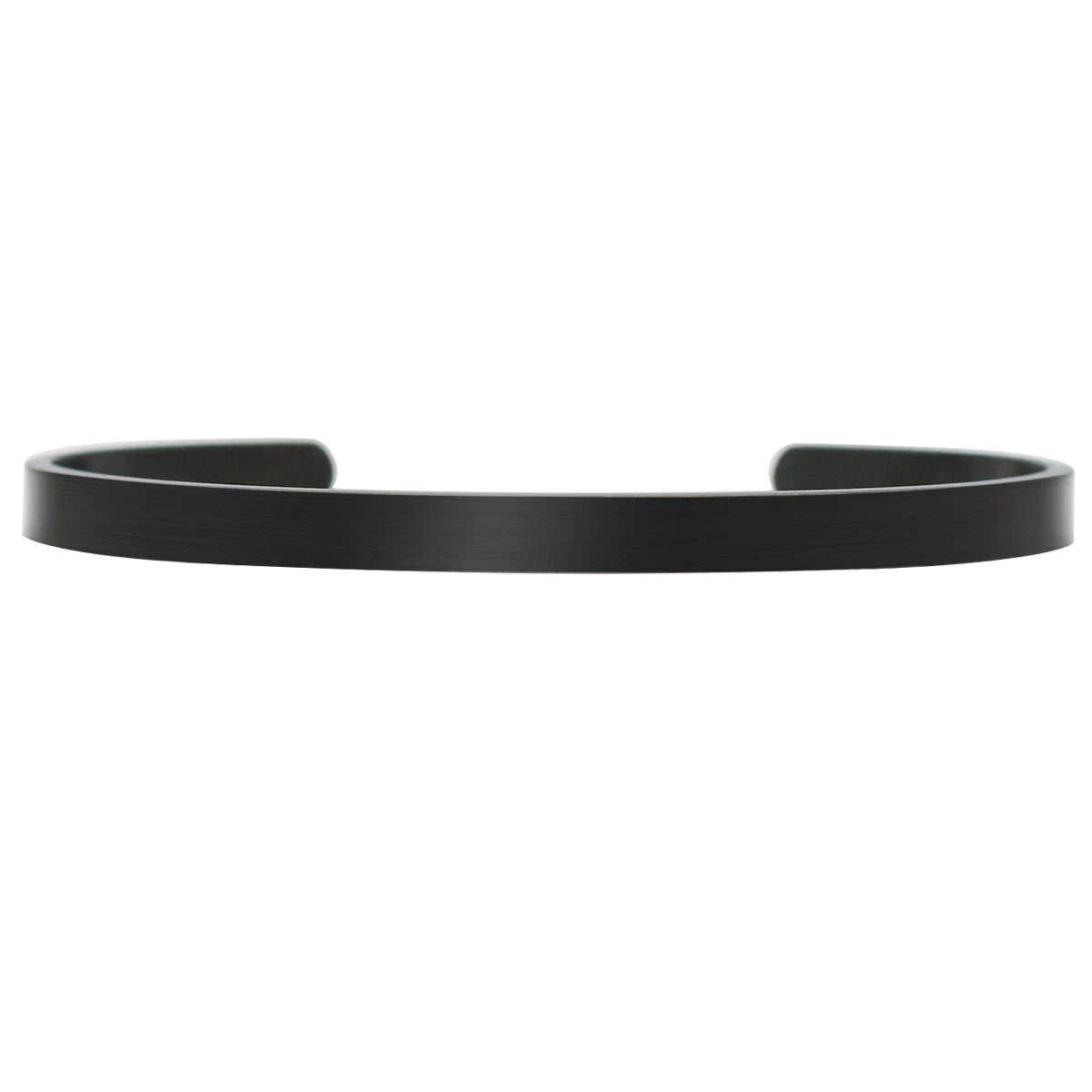 Matt Surface Brushed Stainless Steel Blank Cuff Bangle 4 Colors Bracelet Jewelry Gifts for Man and Women